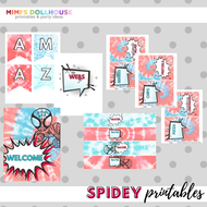 Spidey Party Printable Collection