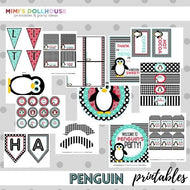Penguin Party Printable Collection