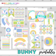 Bunny Party Printable Collection