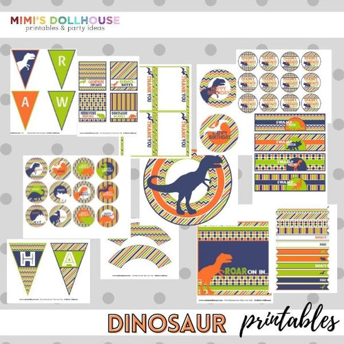 Dinosaur Party Printable Collection