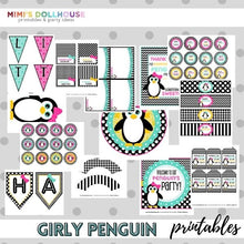 Load image into Gallery viewer, Penguin Party Printable Collection