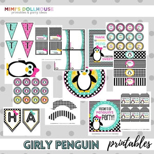 Penguin Party Printable Collection