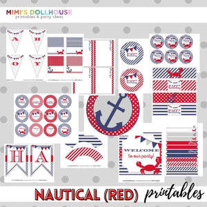 Nautical Party Printable Collection