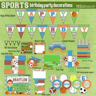 Sports Party Printable Collection