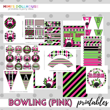 Load image into Gallery viewer, Bowling Party Printable Collection