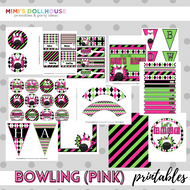 Bowling Party Printable Collection