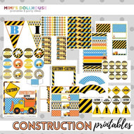 Construction Party Printable Collection