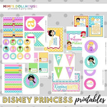 Load image into Gallery viewer, Storybook Princess Party Printable Collection