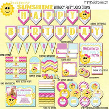 Load image into Gallery viewer, Happy Sunshine Party Printable Collection