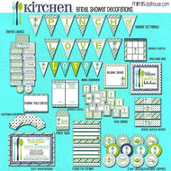 Kitchen Bridal Shower Printable Collection