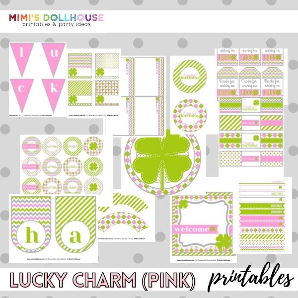 Lucky Charm Party Printable Collection