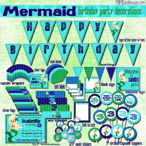 Mermaid Party Printable Collection
