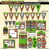 Building Party Printable Collection