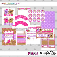 PB&J Party Printable Collection