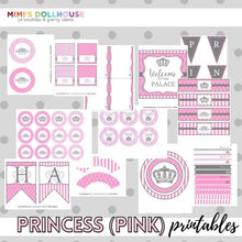 Princess Party Printable Collection – MD Printables