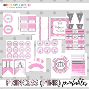 Princess Party Printable Collection