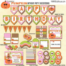 Load image into Gallery viewer, Pumpkin Party Printable Collection