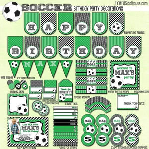 Soccer Party Printable Collection