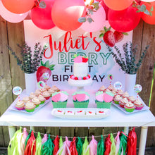 Load image into Gallery viewer, &quot;Berry First Birthday&quot; Strawberry Party Printable Collection