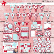 Load image into Gallery viewer, Transportation Party Printable Collection