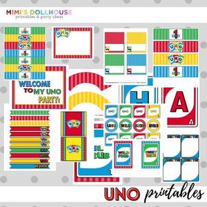 "I'm Uno" Party Printable Collection