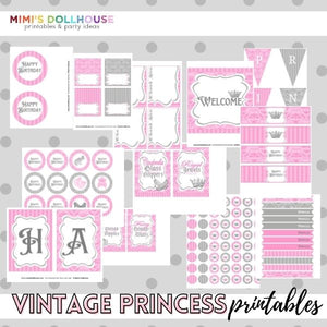 Princess Party Printable Collection